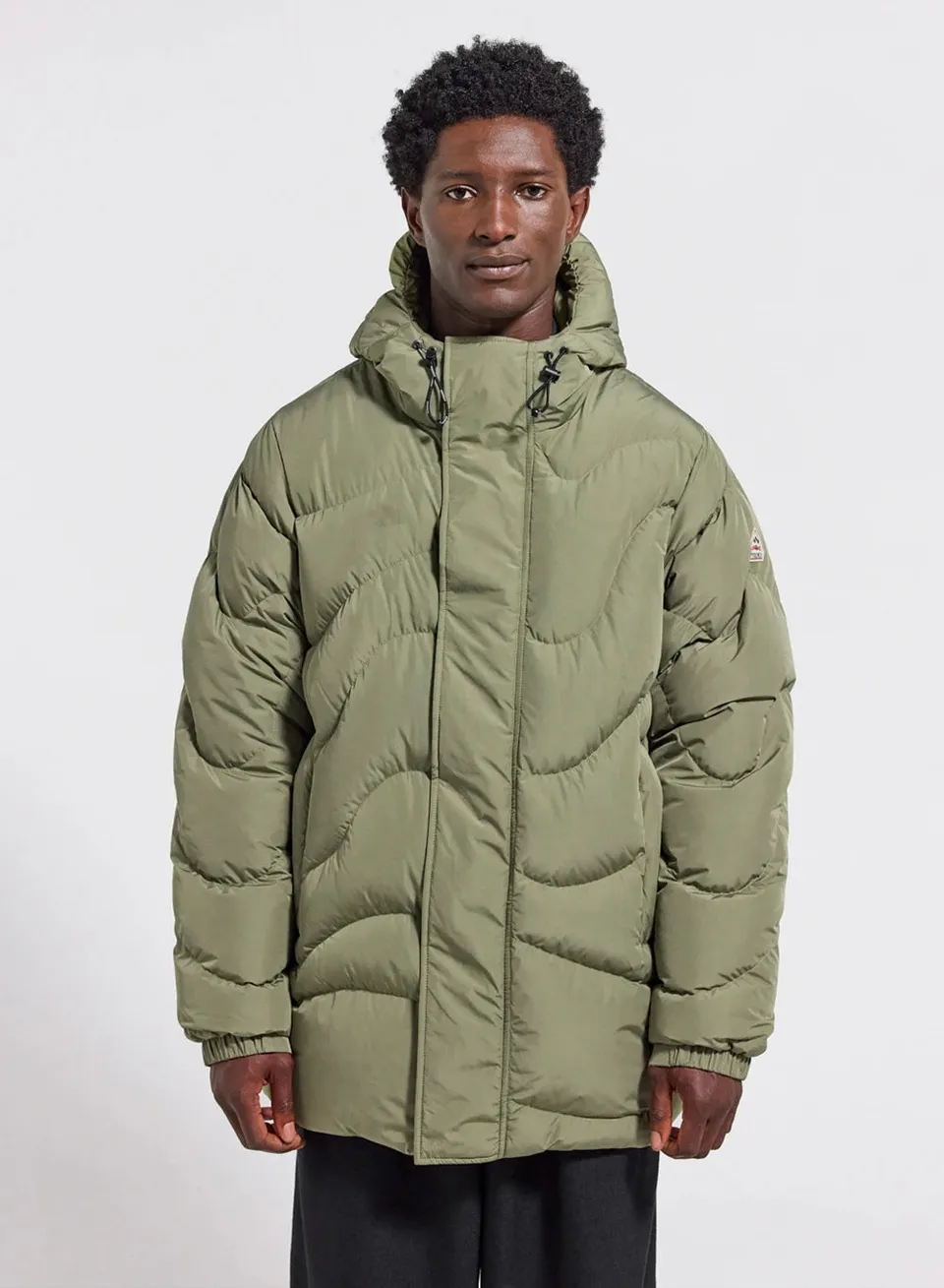 pyrenex-mourtis-doudoune-capuche-homme-kaki-clair image 1