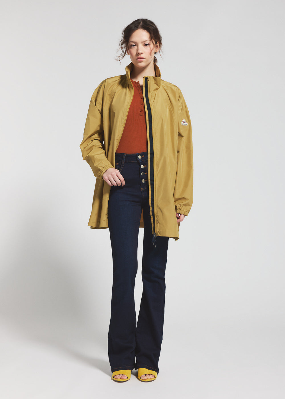pyrenex-magnesia-veste-imperm-able-longue-femme-jaune image 2