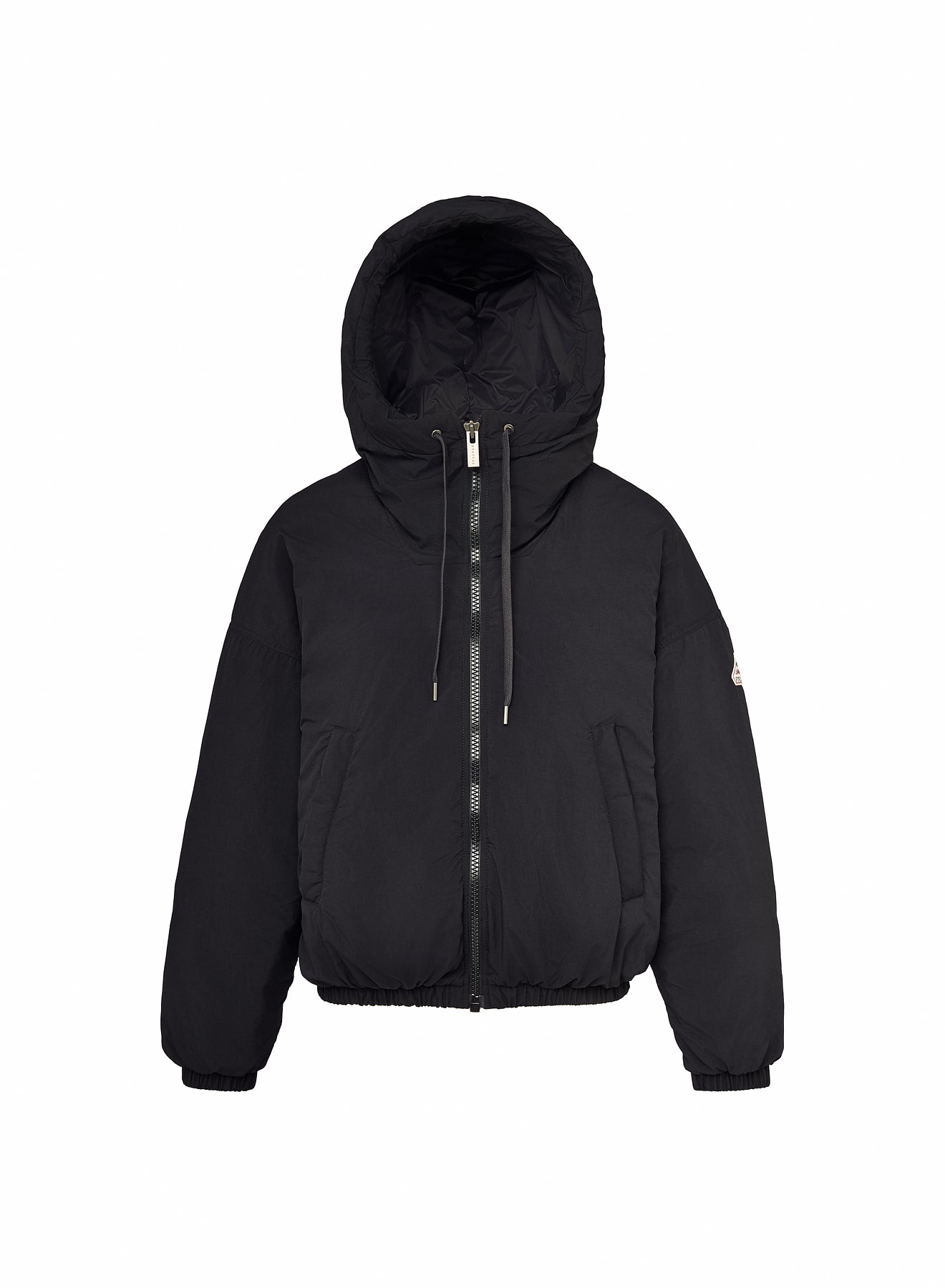parka-courte-en-duvet-femme-pyrenex-attitude-noire image 5