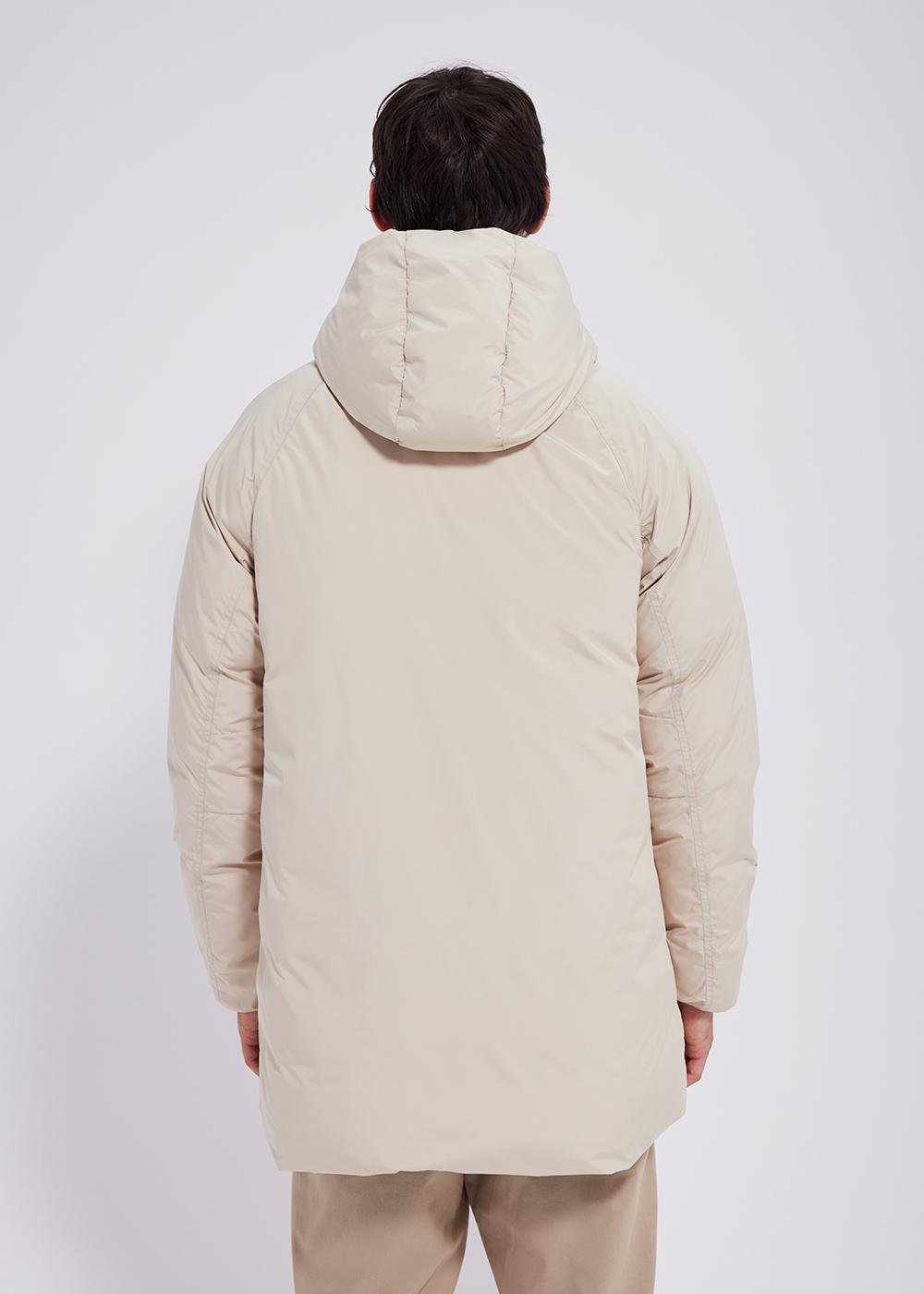 pyrenex-spark-parka-capuche-homme-brown-rice image 4