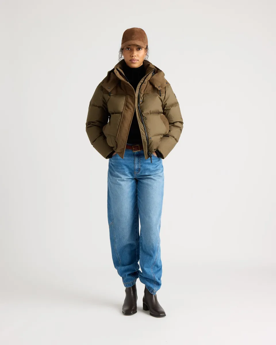 kanuk-bellevue-manteau-matelass-court-capuche-femme image 1