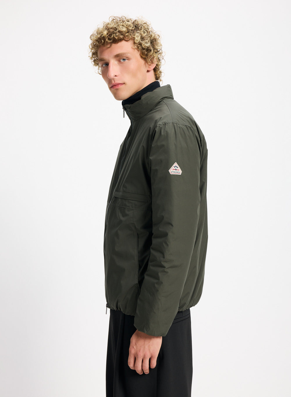blouson-duvet-homme-pyrenex-spectre-kaki image 3