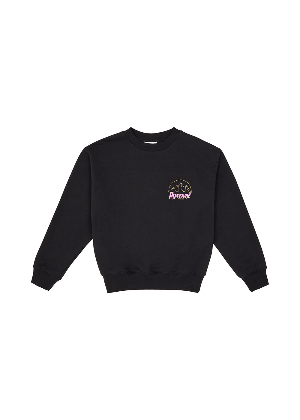 pyrenex-cliff-sweatshirt-unisexe-coton-biologique-noir image 6