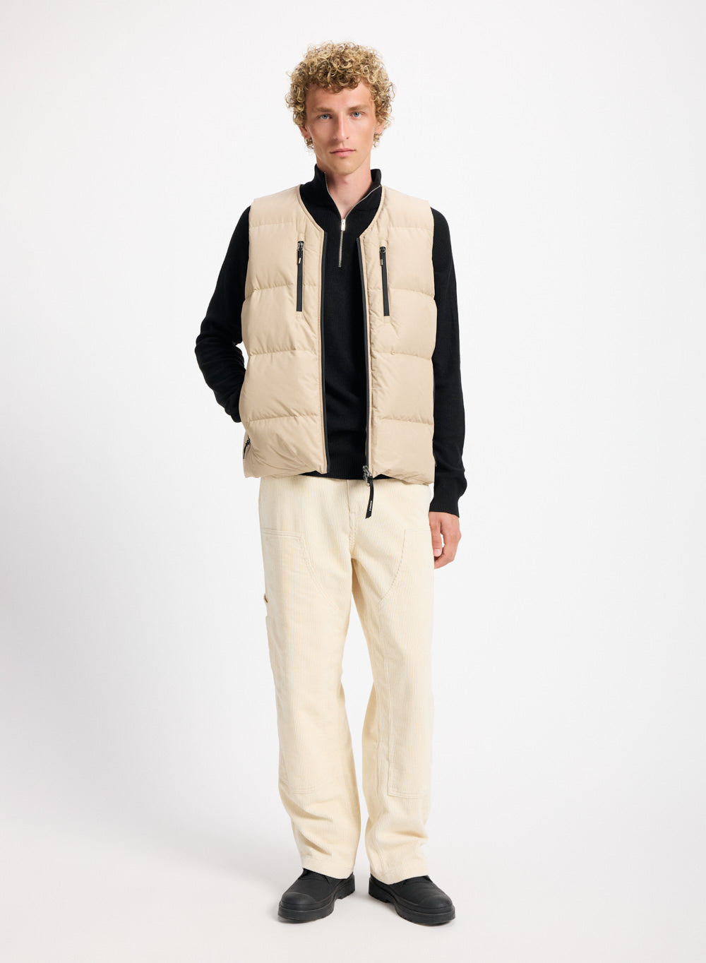pyrenex-solace-gilet-sans-manches-homme-beige image 2