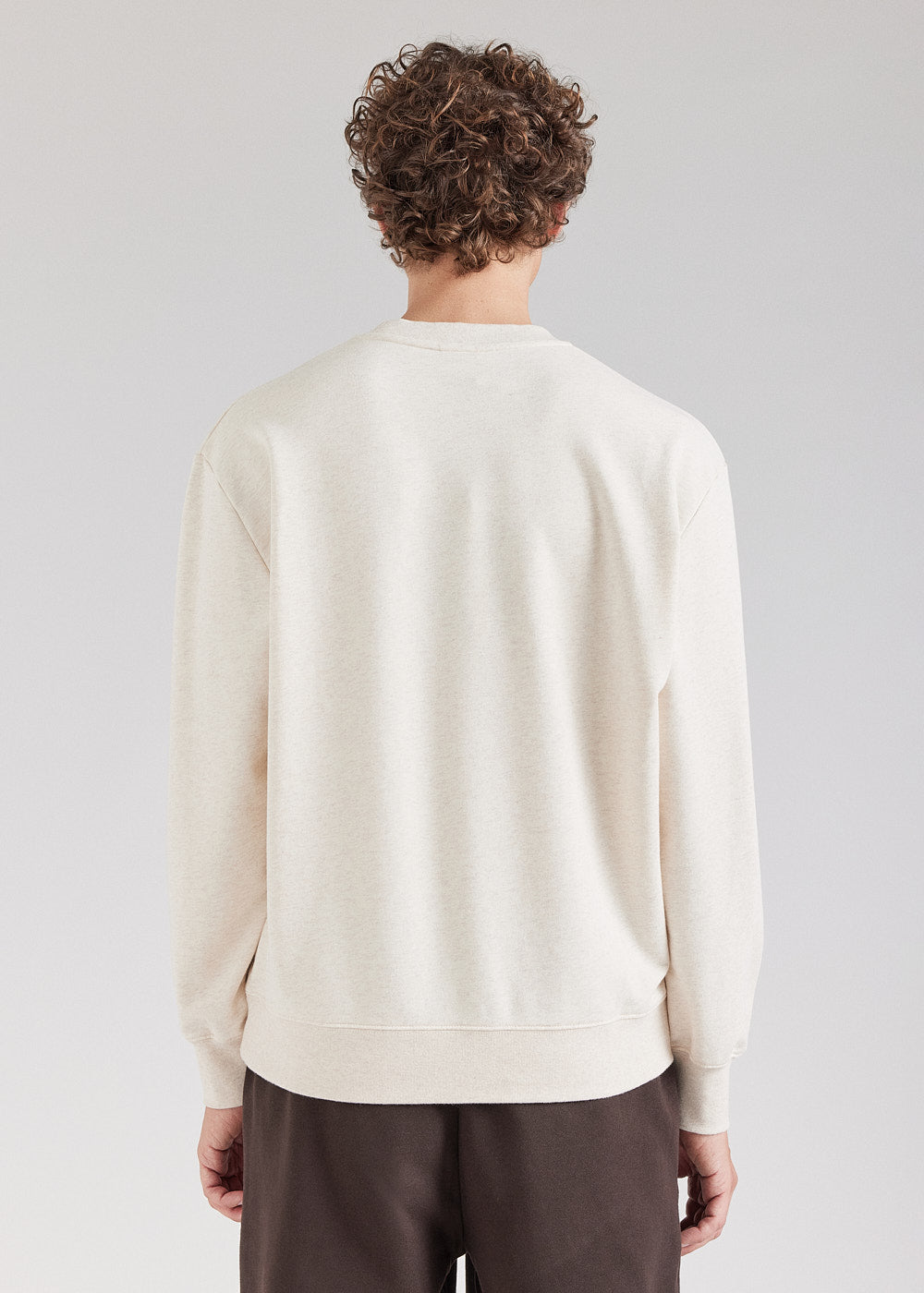 pyrenex-phase-sweat-col-rond-unisexe-coton-bio-blanc image 3