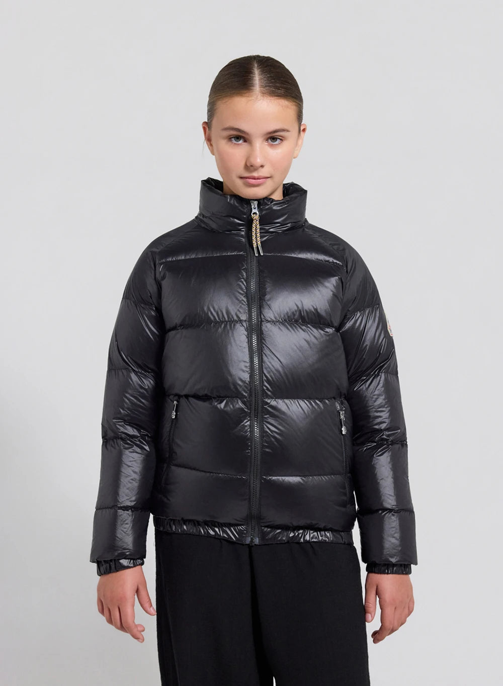 pyrenex-vintage-mythic-doudoune-enfant-noire-8-16-ans image 2