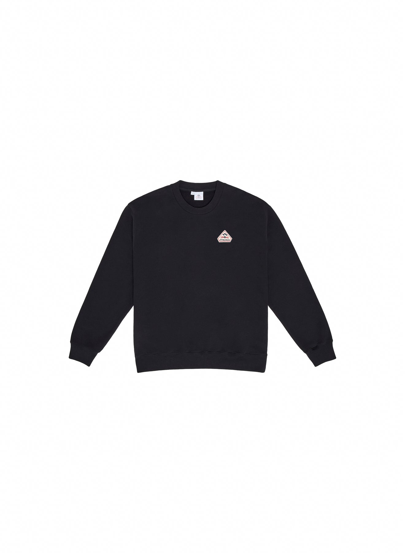 pyrenex-escou-sweatshirt-coton-bio-homme-noir image 5