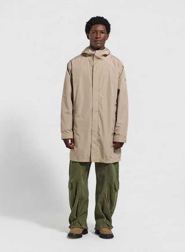 parka-longue-imperm-able-unisexe-pyrenex-eissaure-beige-clair image 1
