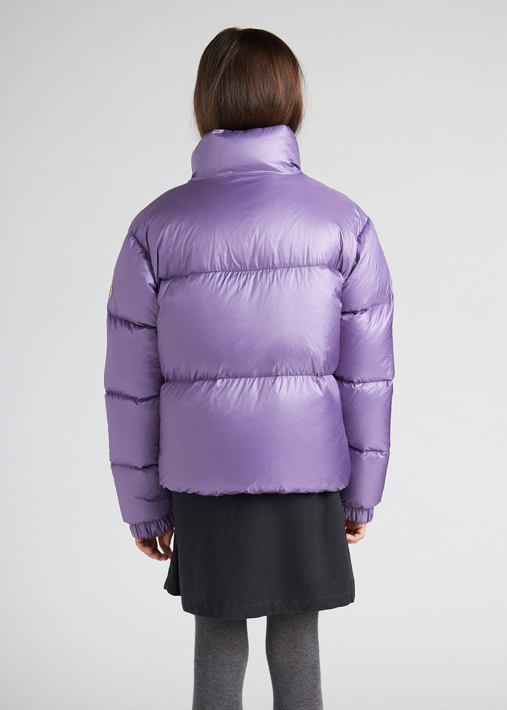 pyrenex-goldin-doudoune-brillante-fille-purple-heart image 4