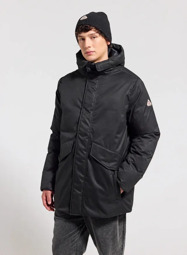 pyrenex-fingal-parka-matelass-e-capuche-homme-noire-duvet-fran-ais image 1