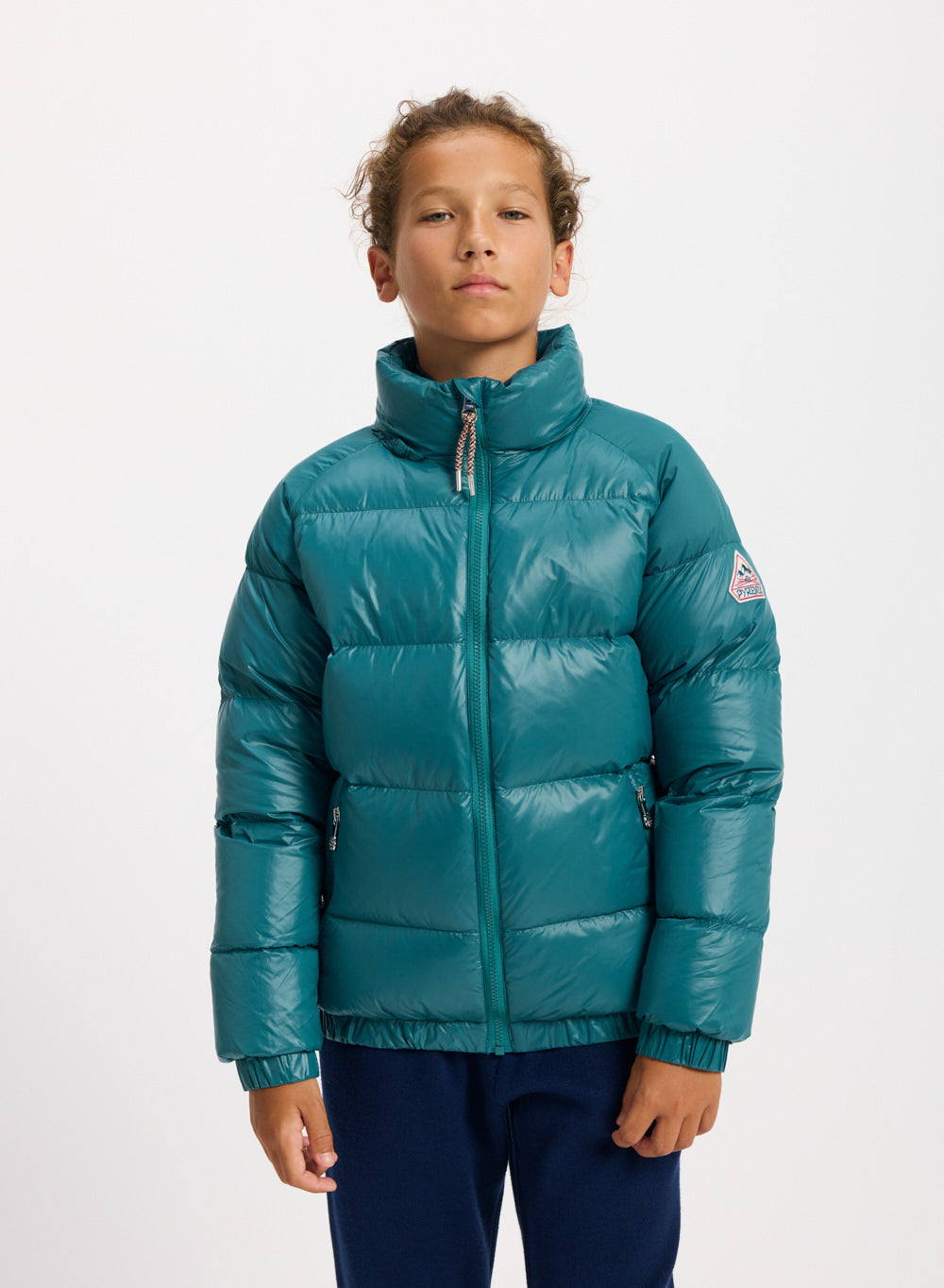 pyrenex-vintage-mythic-doudoune-enfant-bleu-turquoise image 2