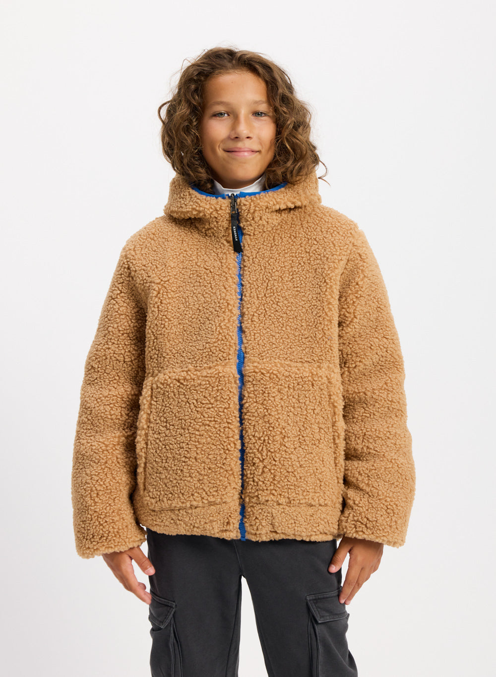 pyrenex-doudoune-keylinn-enfant-bleu-lectrique-r-versible image 2