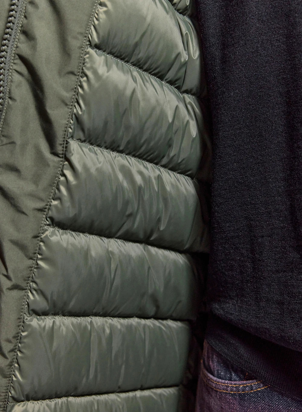 pyrenex-easy-parka-imperm-able-femme-kaki-duvet-naturel image 5