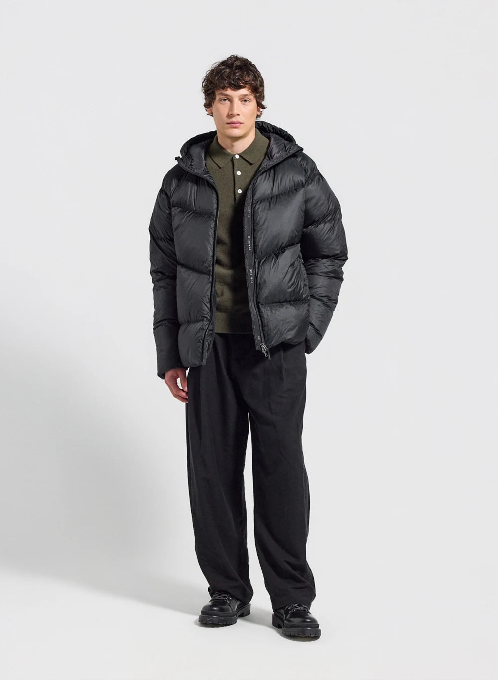 pyrenex-helium-doudoune-hiver-capuche-homme-noire image 2