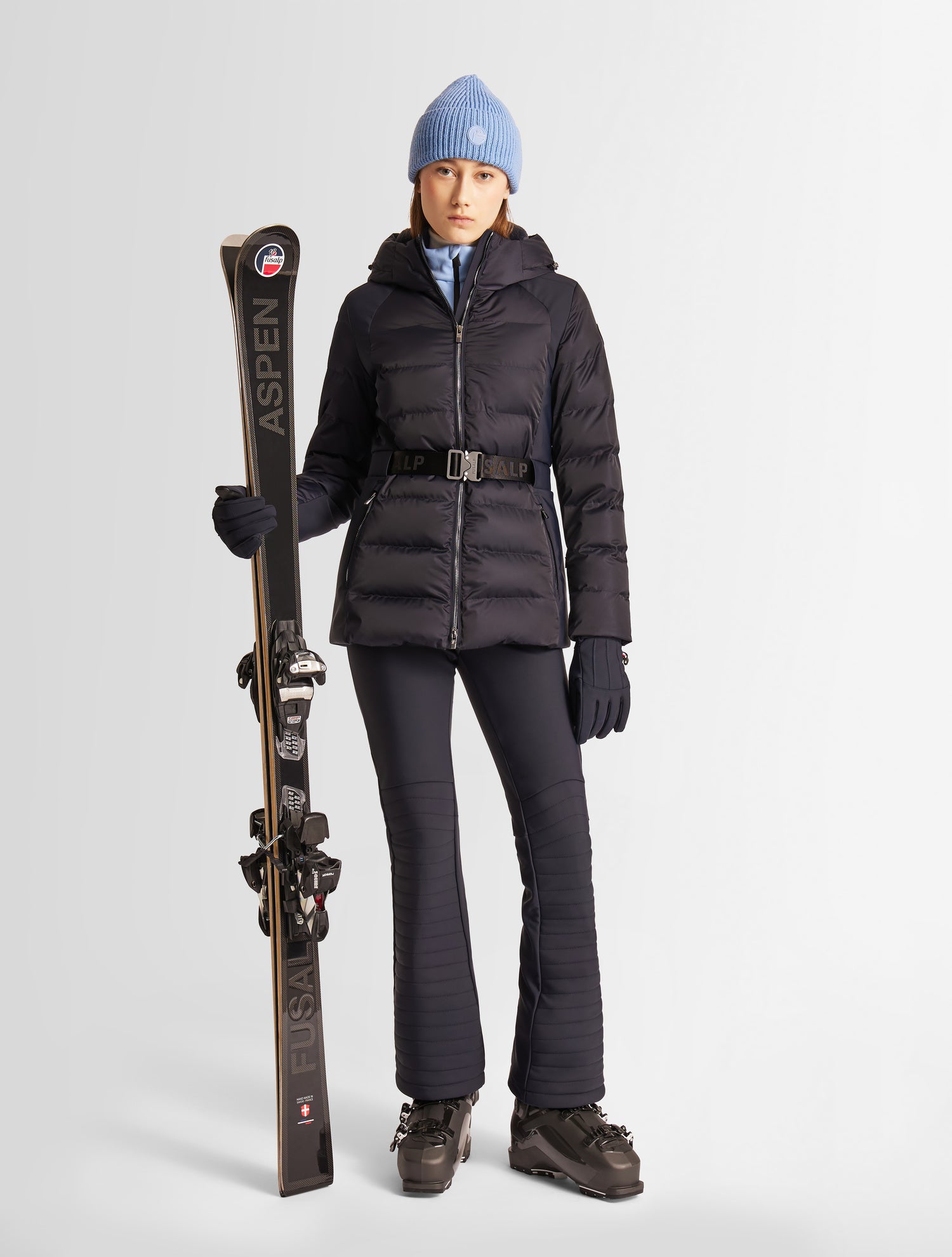 fusalp-veste-de-ski-maela-femme-matelass-e-capuche-fourrure image 1