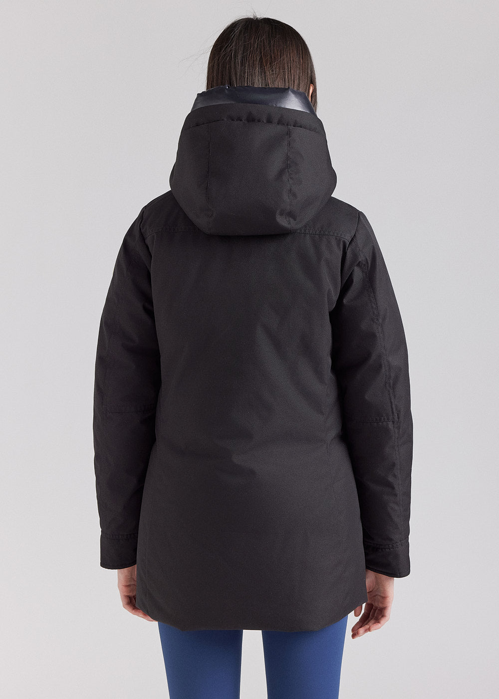 parka-femme-pyrenex-charlotte-duvet-naturel-noire image 5