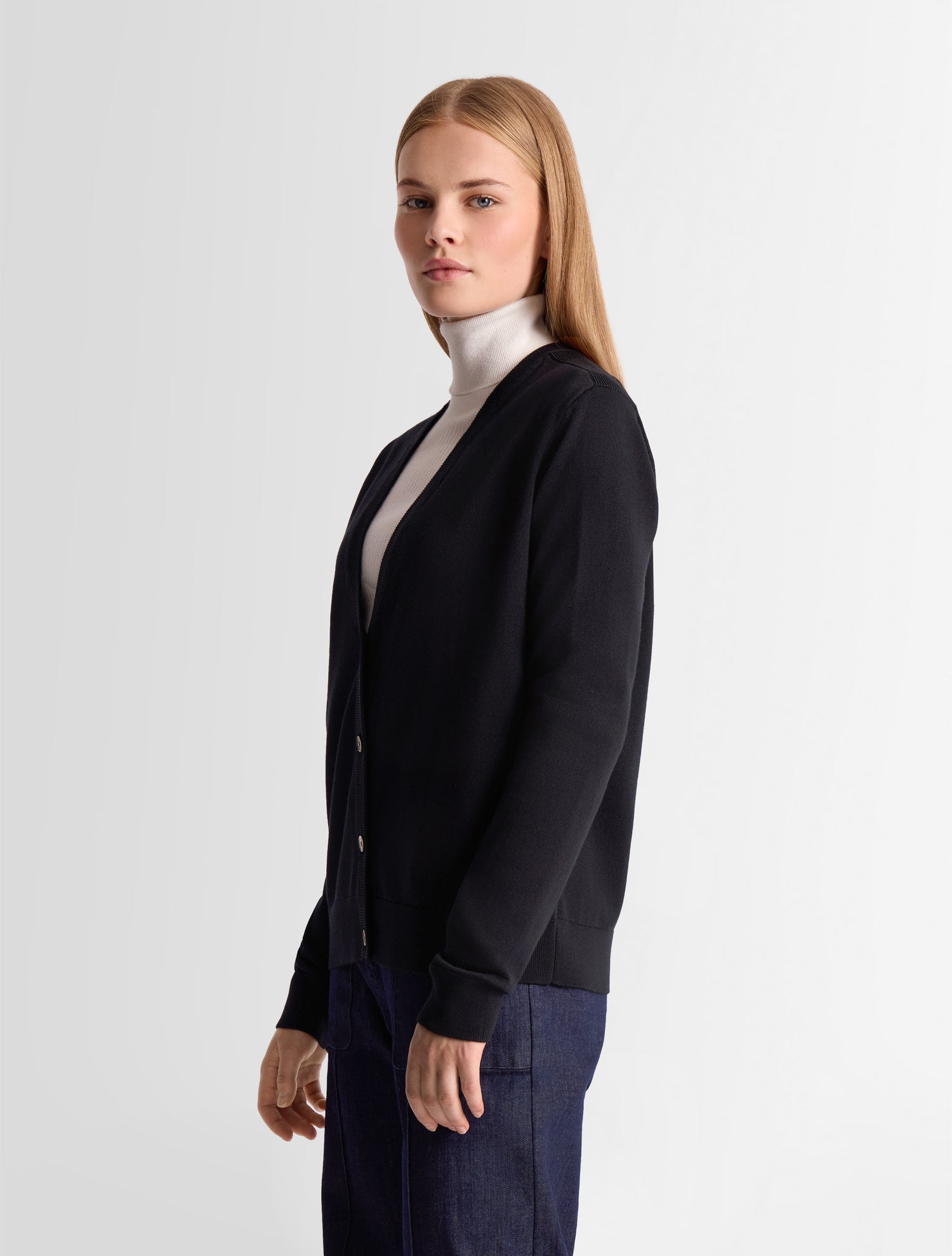 fusalp-leovra-gilet-boutonn-maille-femme image 2