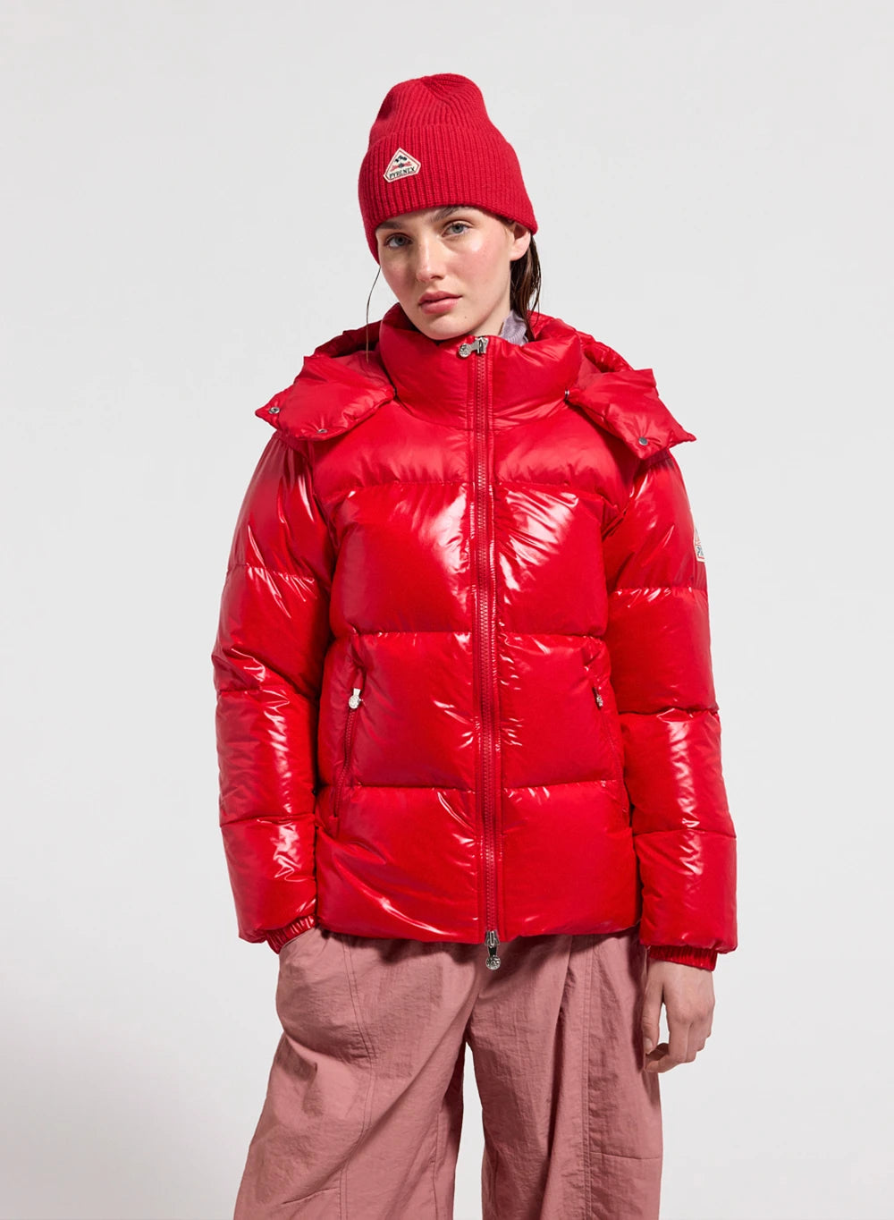 pyrenex-lively-doudoune-brillante-femme-rouge image 1