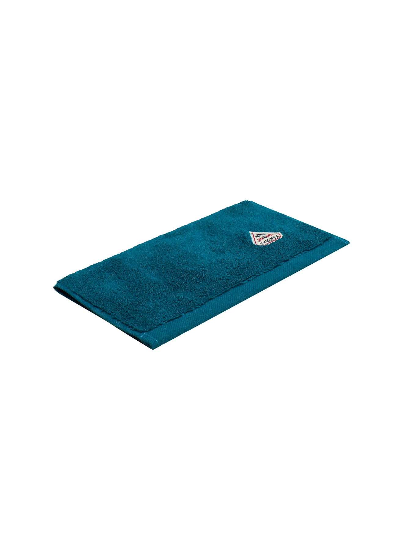 pyrenex-hana-serviette-visage-bleu-paon-ponge-coton-600-g-m image 2