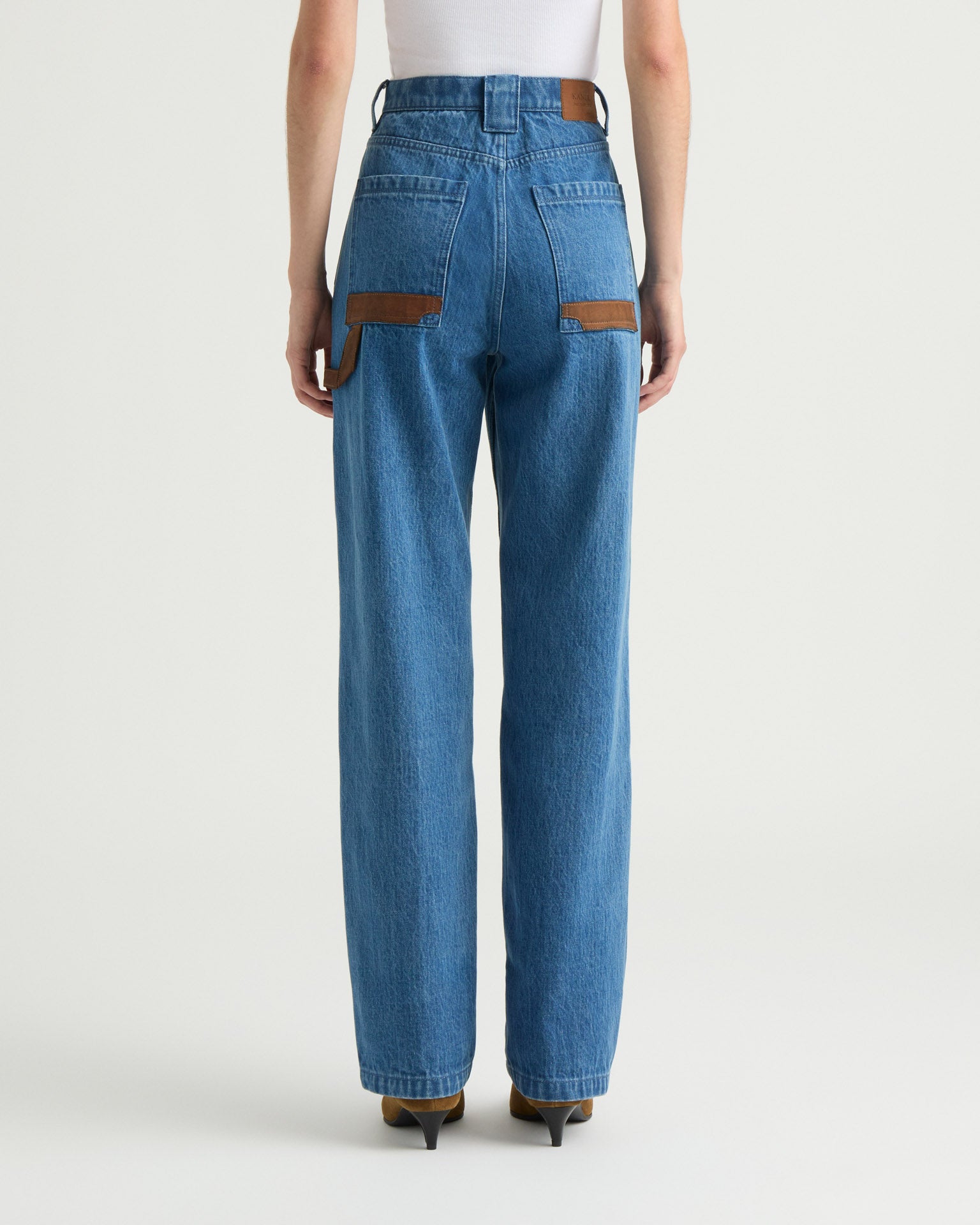 kanuk-carcajou-jean-taille-haute-coupe-droite-femme image 6