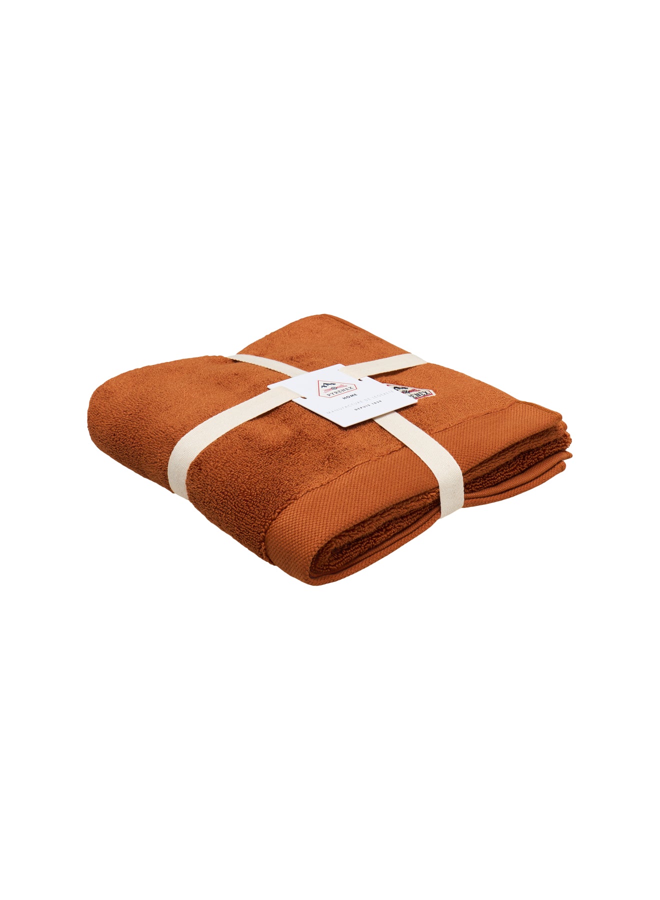 pyrenex-hana-serviette-de-toilette-terracotta-600g-m image 5