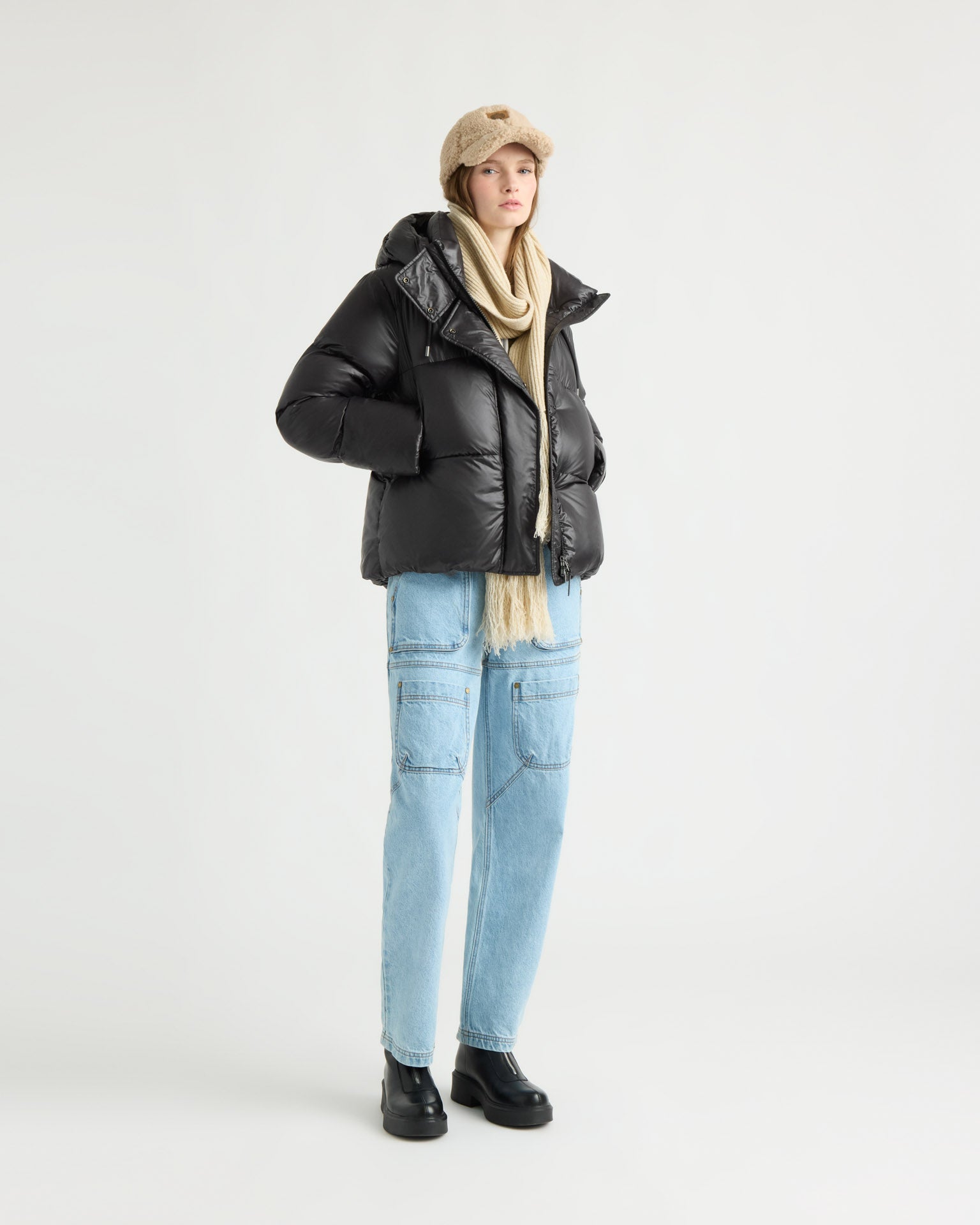 kanuk-zotique-manteau-court-matelass-en-duvet-femme image 3