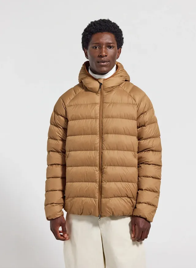 doudoune-capuche-homme-pyrenex-arial-marron-clair-duvet-legend image 1