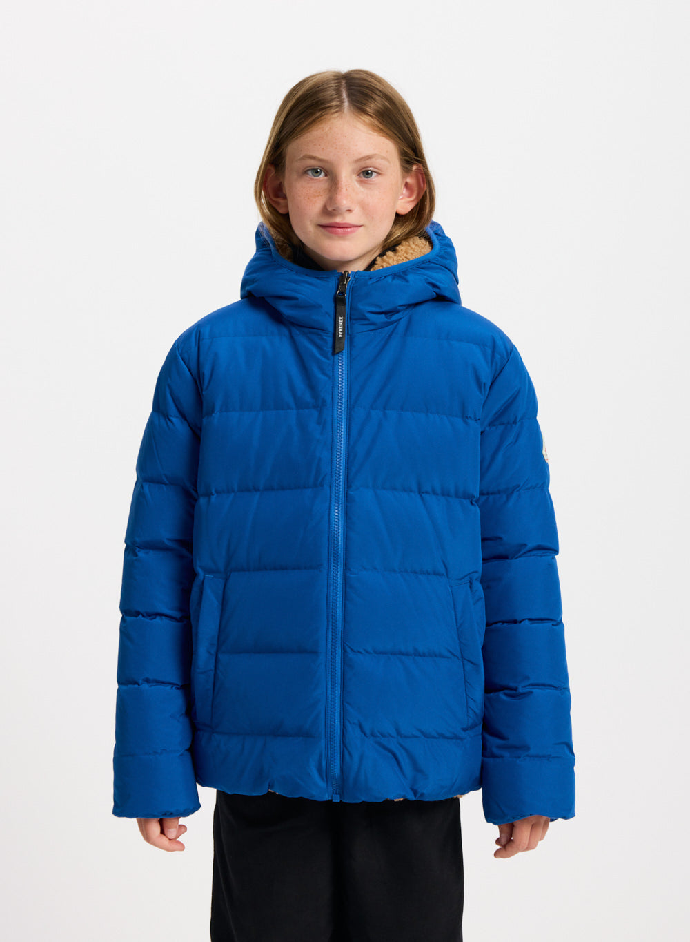 pyrenex-doudoune-keylinn-enfant-bleu-lectrique-r-versible image 3