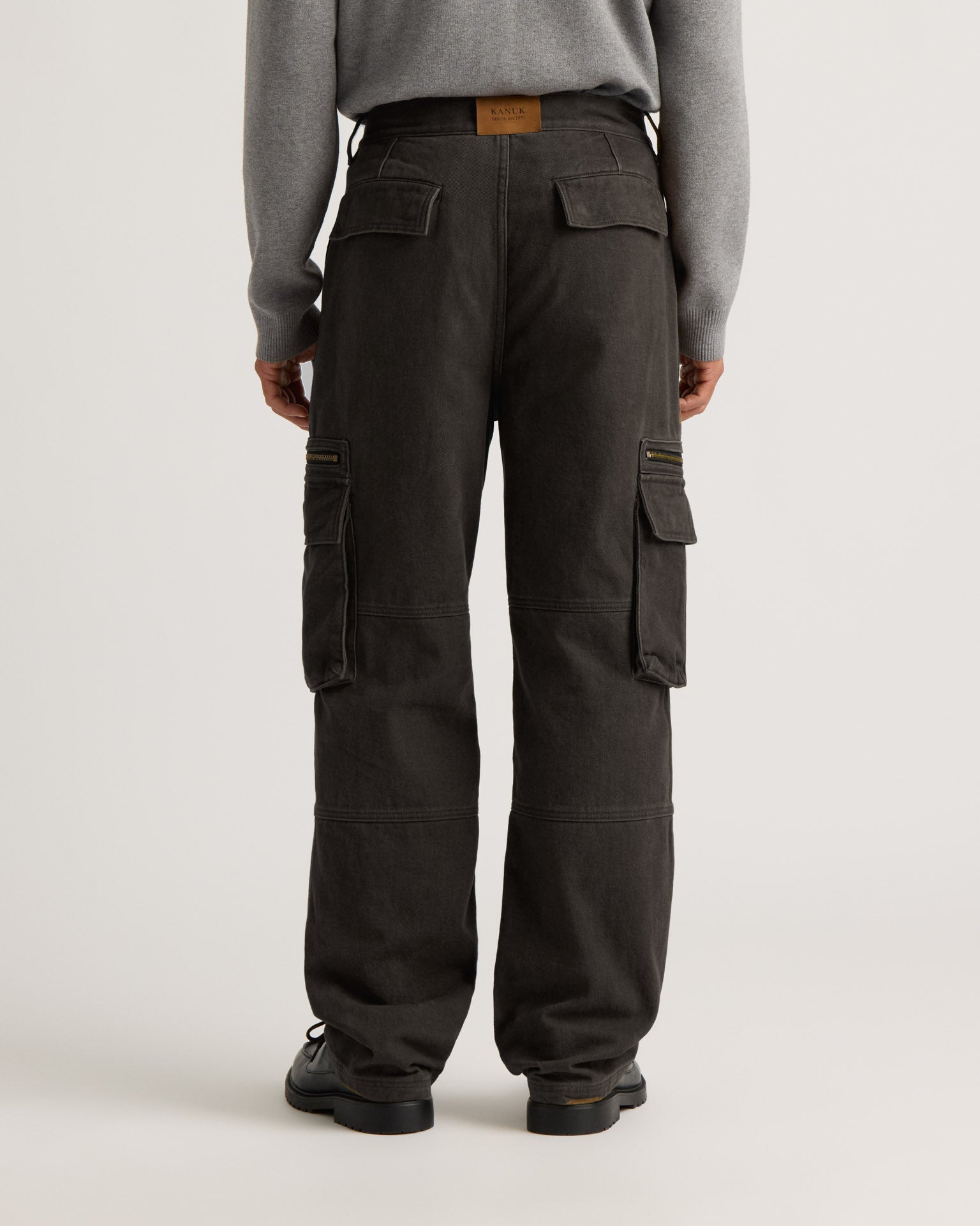 kanuk-pantalon-granby-homme-cargo-droit-genoux-articul-s image 5