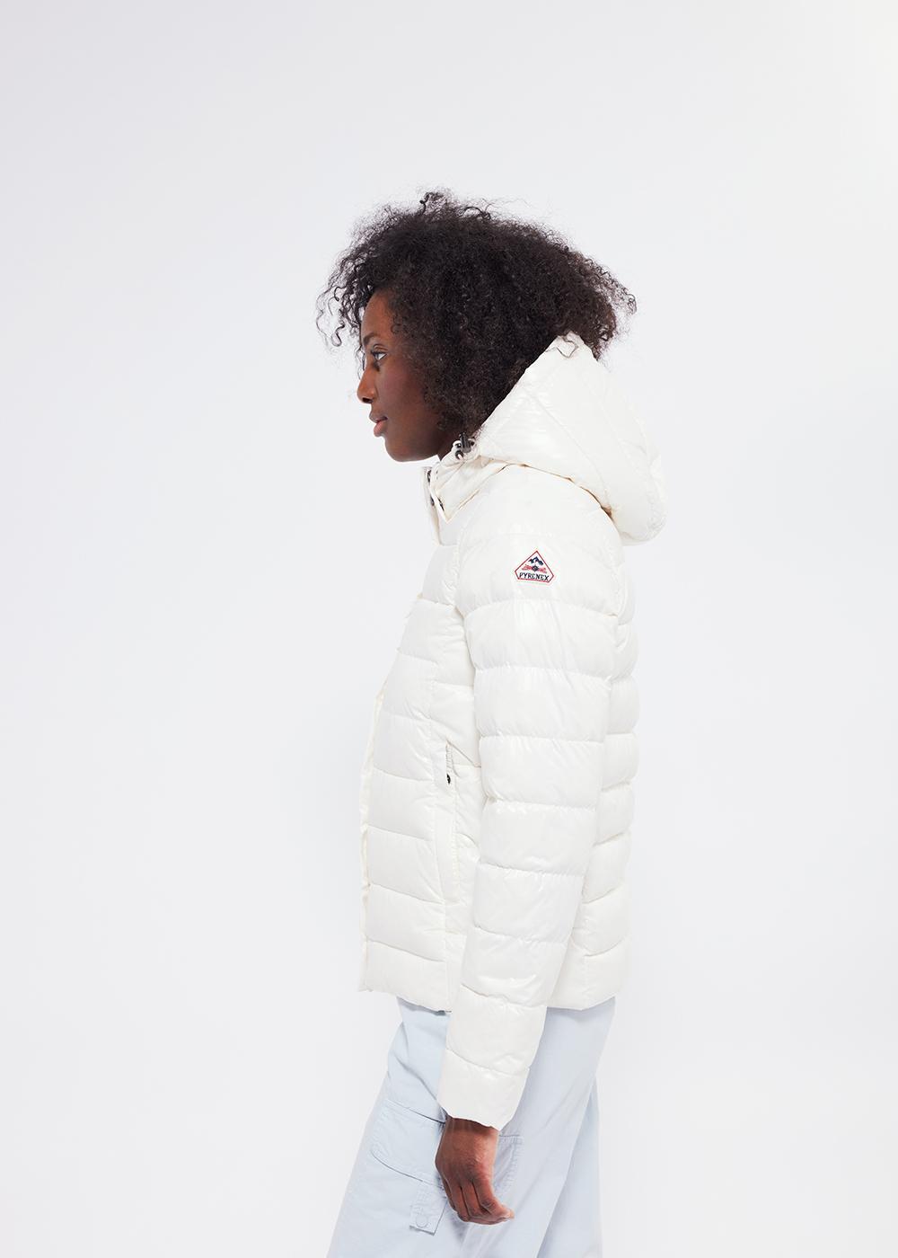 pyrenex-spoutnic-shiny-doudoune-brillante-femme-milk image 3