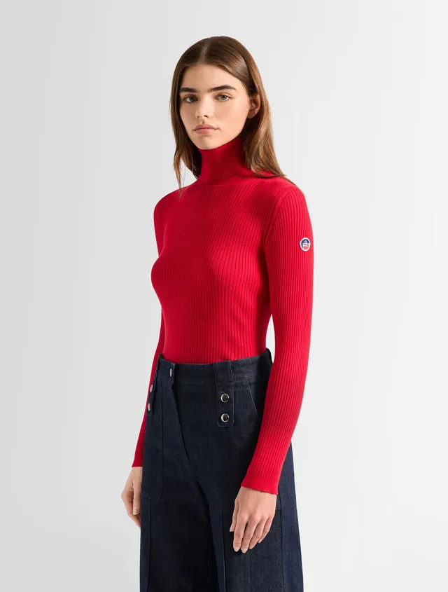fusalp-ancelle-pull-maille-c-tel-e-ecovero-stretch image 1