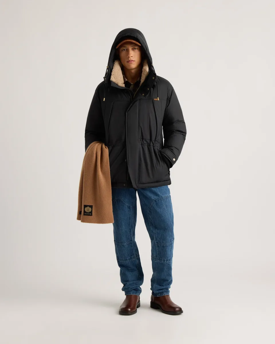 kanuk-parka-signature-coyote-duvet-homme-col-sherpa image 1