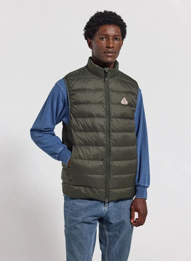 pyrenex-guzet-doudoune-sans-manches-homme-kaki-fonc image 1