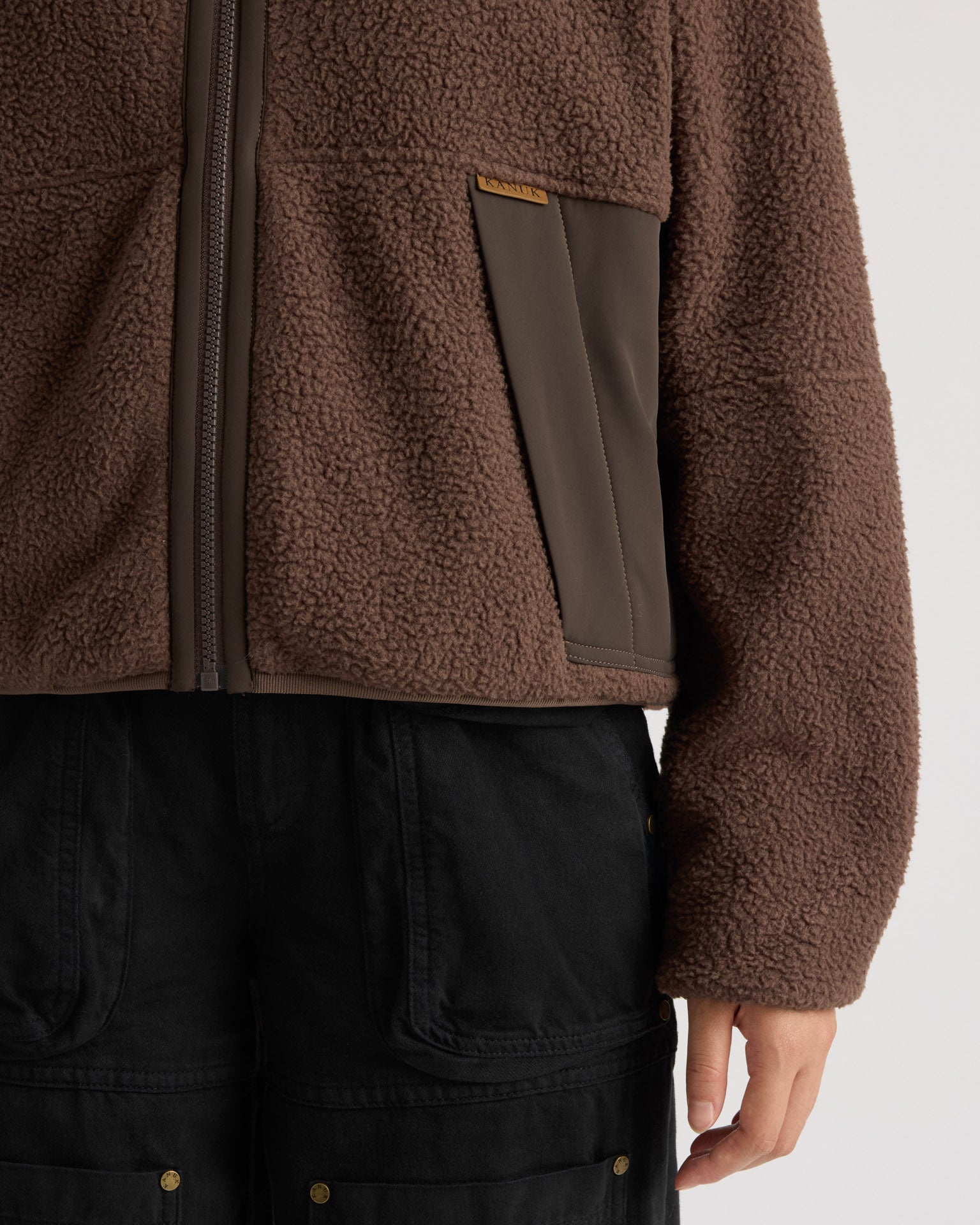 kanuk-becassine-chandail-polaire-sherpa-zipp image 5