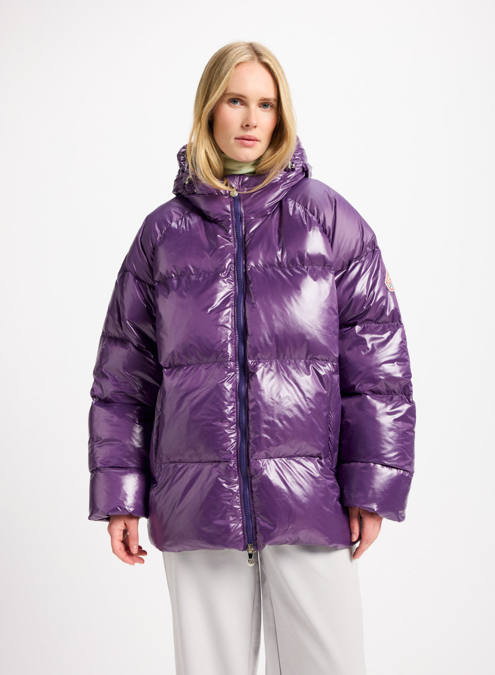 pyrenex-sten-doudoune-unisexe-capuche-violette image 2