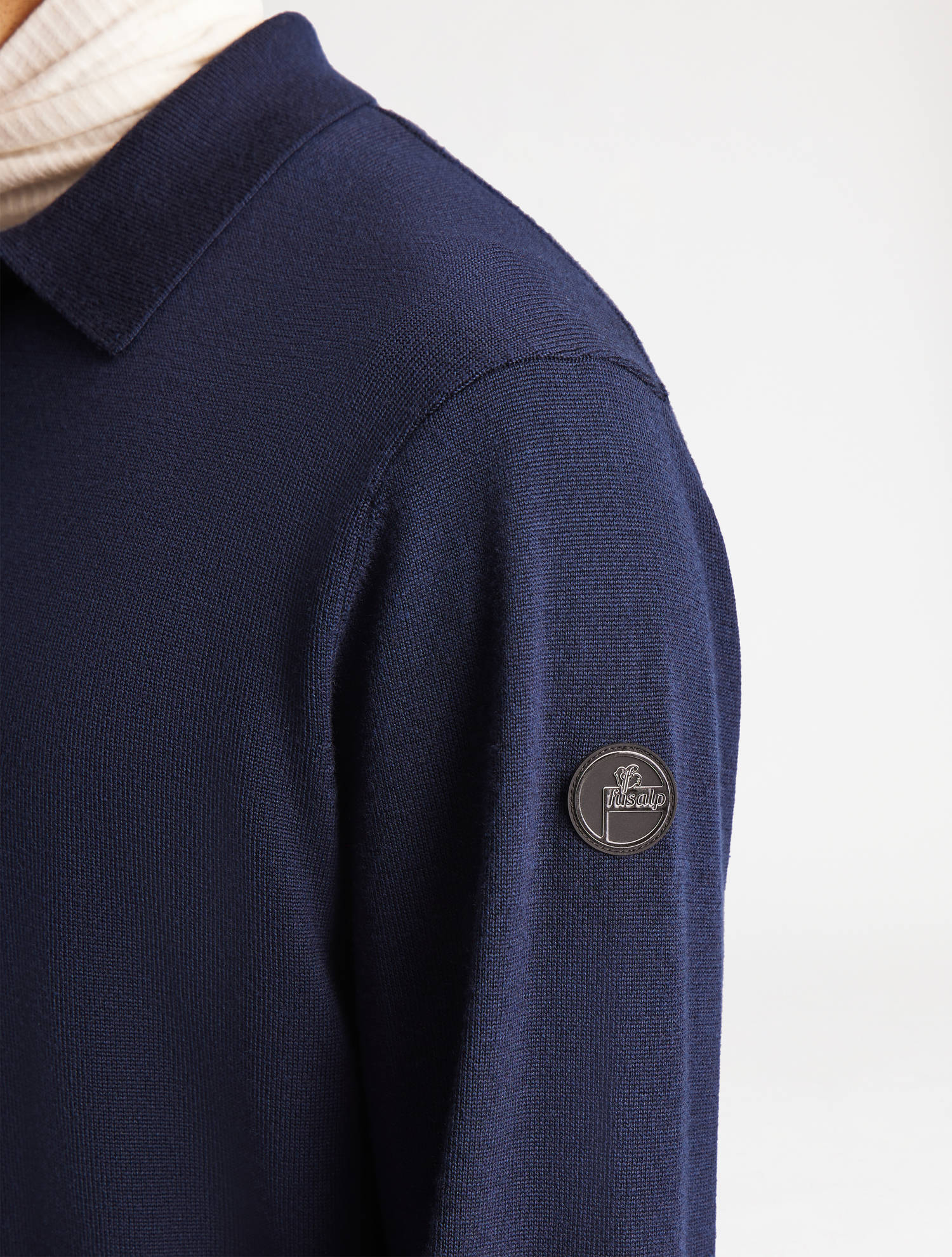 fusalp-pull-clovis-pull-polo-zipp-homme-laine-et-soie image 4
