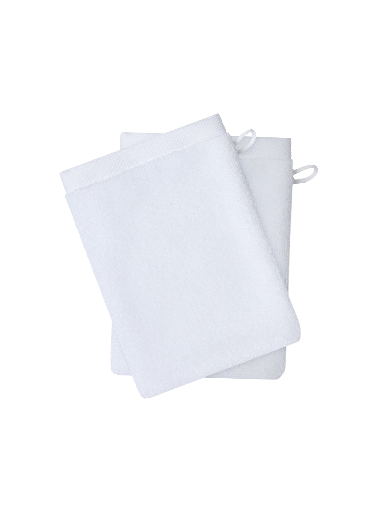 pyrenex-hana-set-de-2-gants-de-toilette-blanc image 2