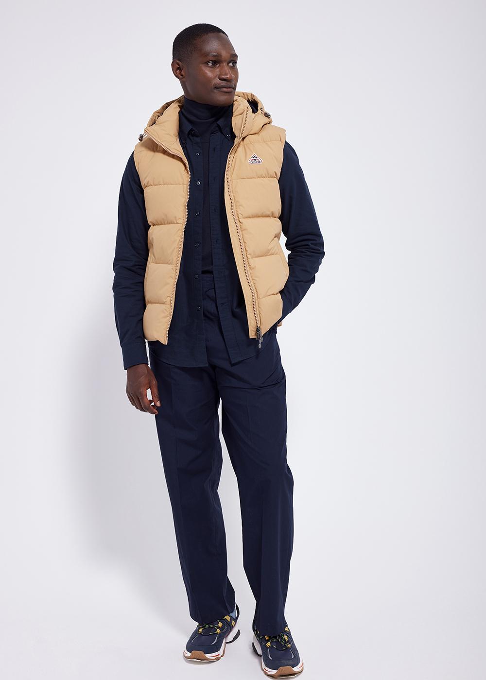 pyrenex-spoutnic-gilet-sans-manche-iced-coffee image 2