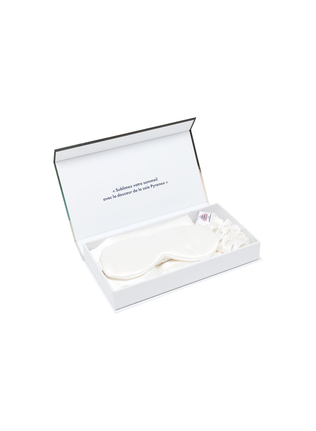 pyrenex-home-coffret-en-soie-ivoire-taie-masque-chouchou image 3