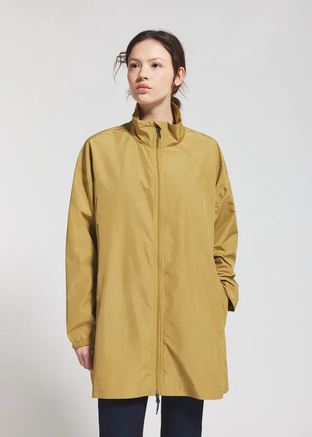 pyrenex-magnesia-veste-imperm-able-longue-femme-jaune image 1