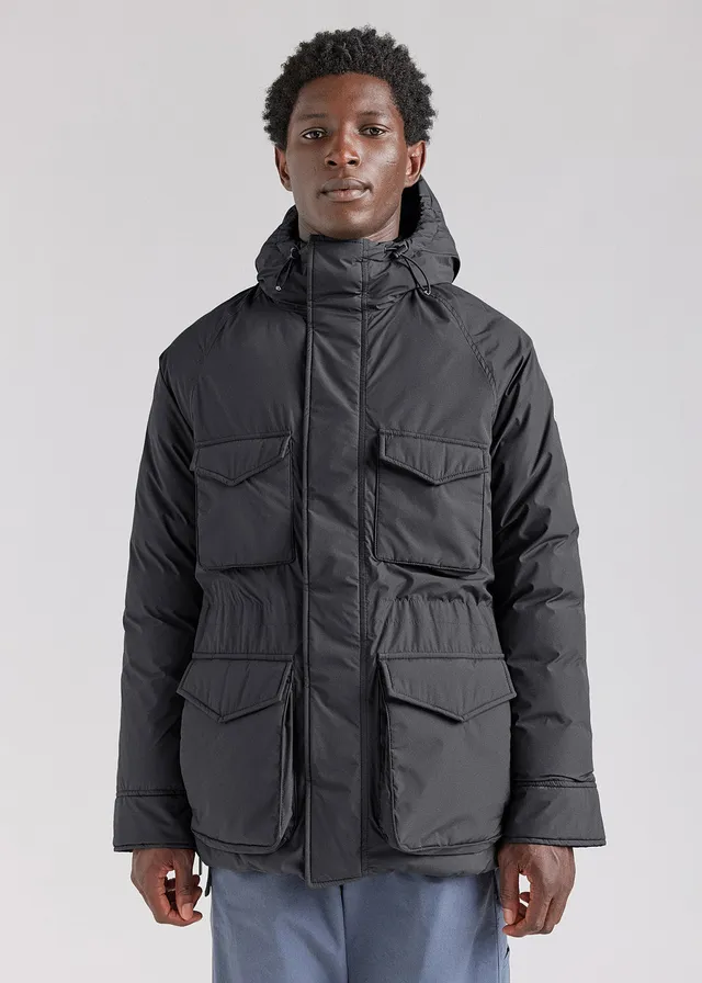 pyrenex-bazus-parka-homme-en-duvet-naturel-noire image 1