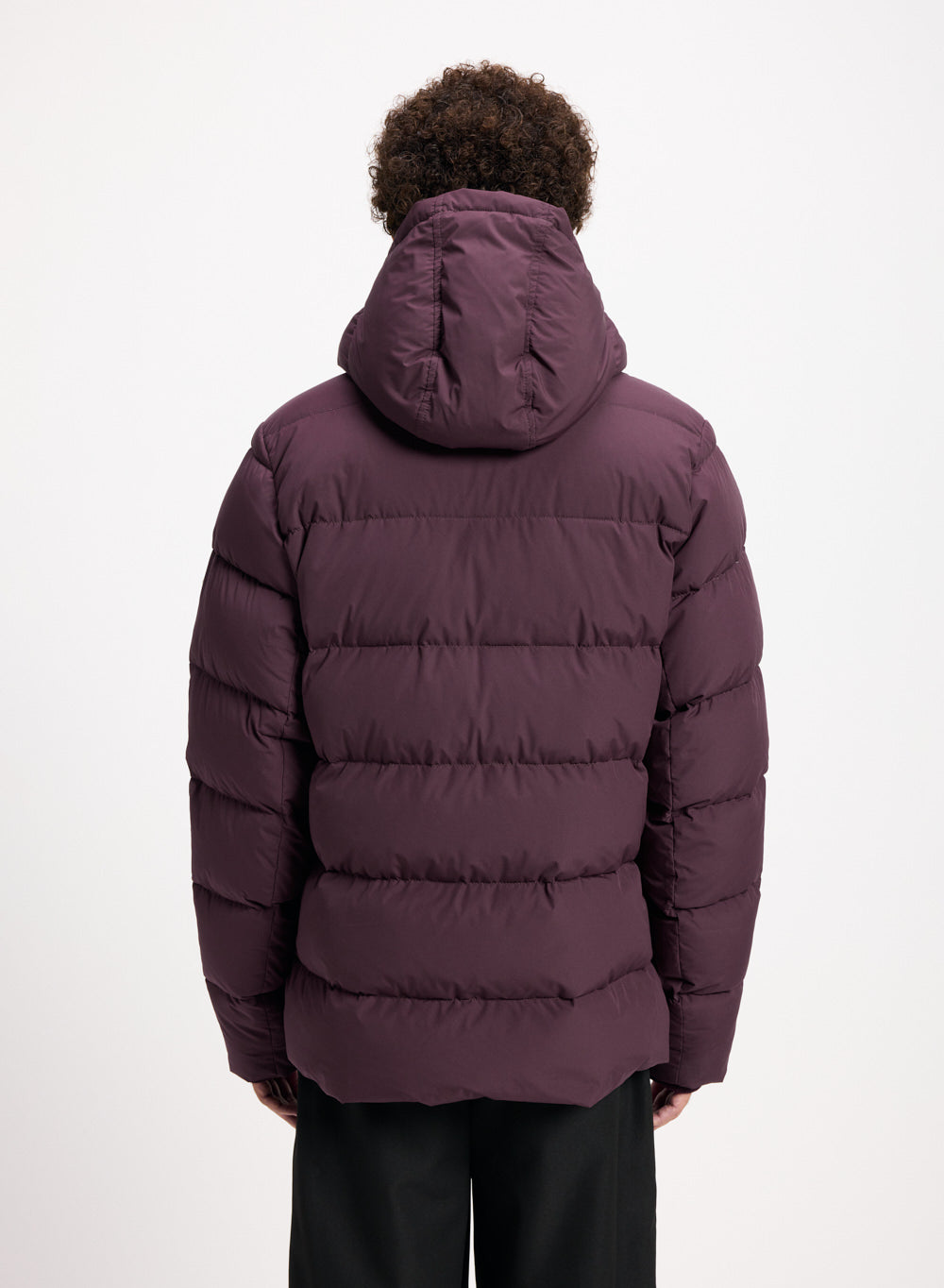 pyrenex-spoutnic-doudoune-homme-capuche-amovible-bordeaux image 4