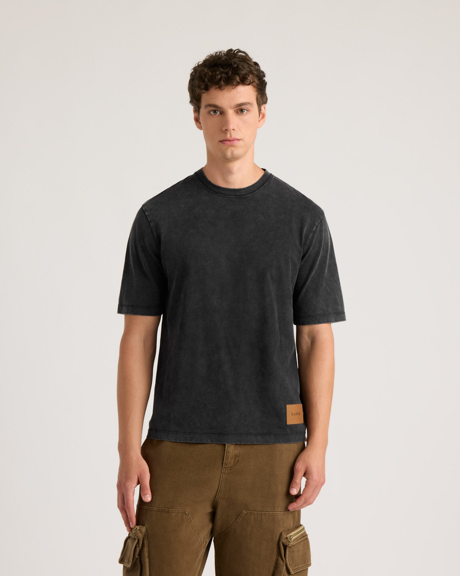 kanuk-teslin-t-shirt-unisexe-col-rond-effet-d-lav image 3