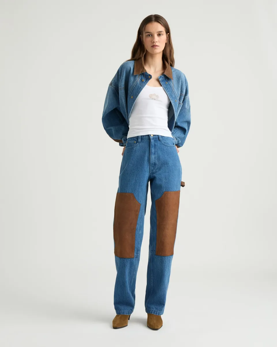 kanuk-carcajou-jean-taille-haute-coupe-droite-femme image 1