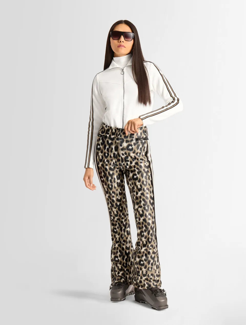 fusalp-elancia-leopard-fuseau-de-ski-femme-schoeller image 1