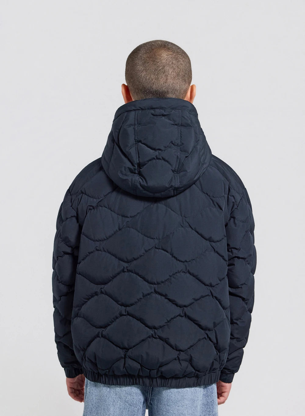 pyrenex-beille-doudoune-bomber-capuche-enfant-bleu-fonc image 7