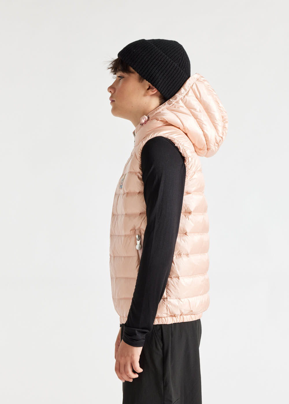 pyrenex-cheslin-doudoune-sans-manche-enfant-peach-whip image 8