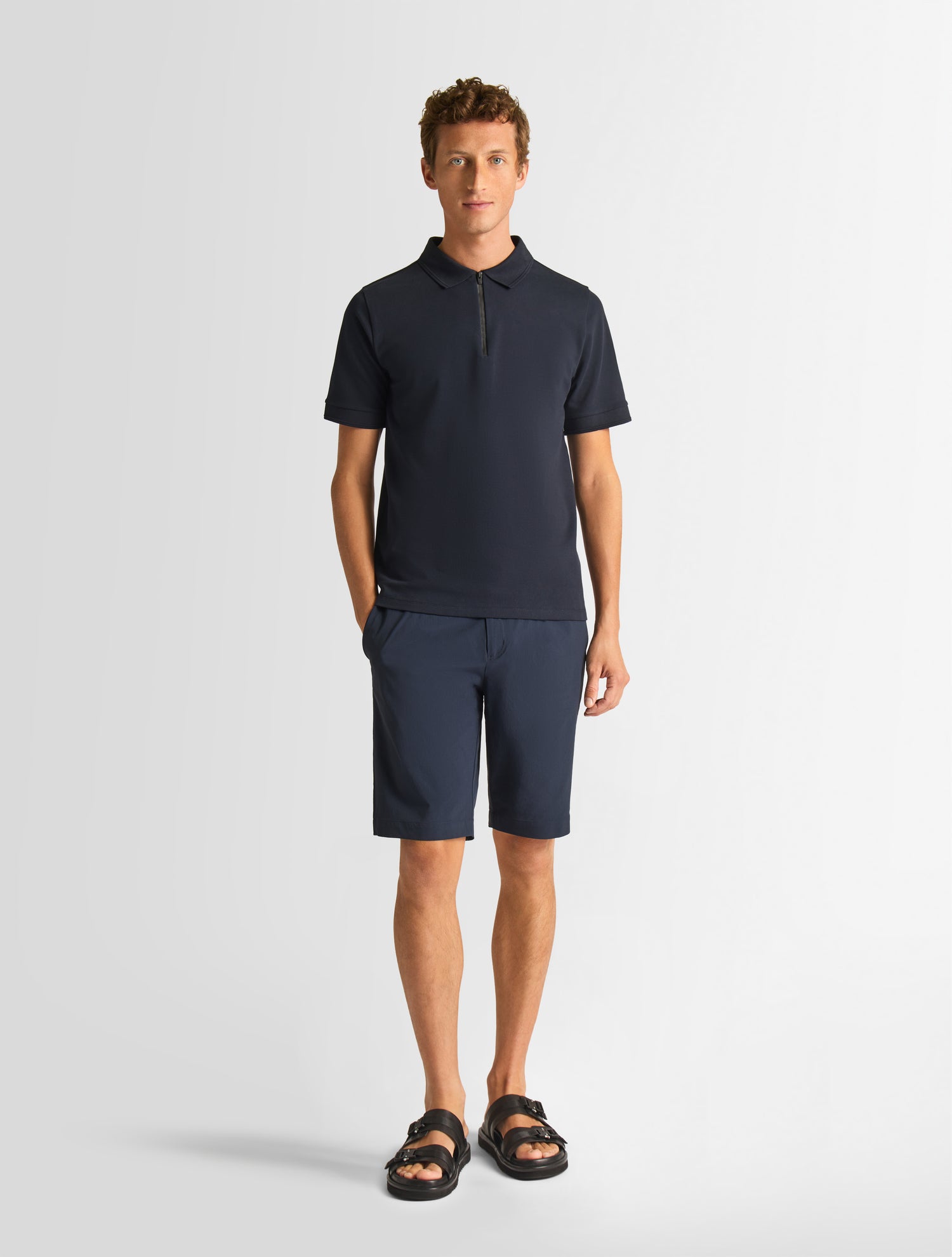 fusalp-polo-anatoli-homme-manches-courtes-piqu-stretch image 1