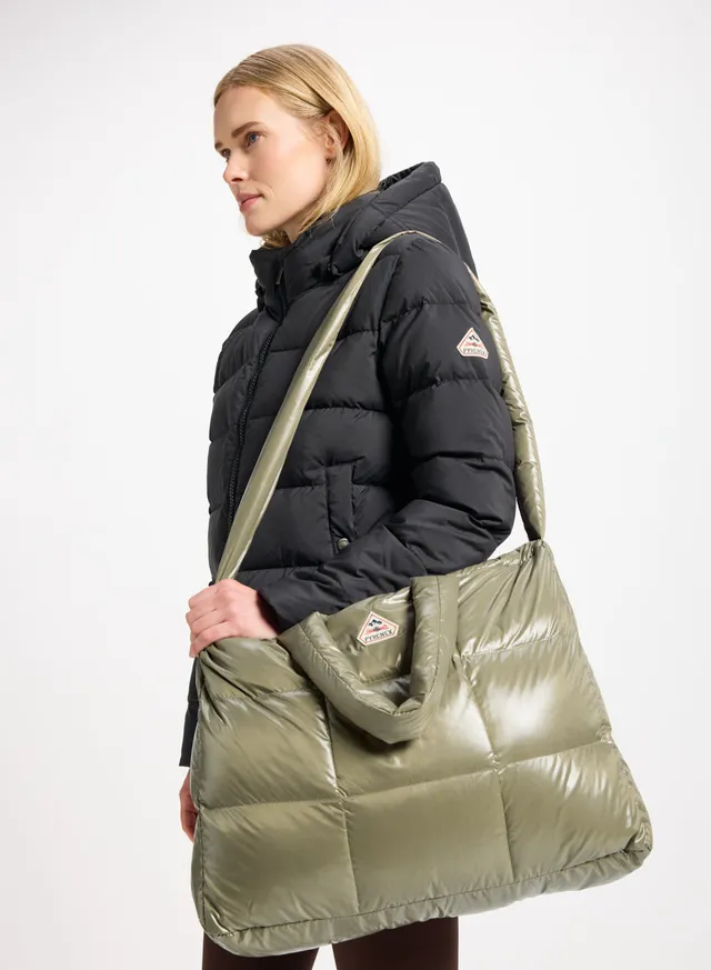 pyrenex-alyx-big-sac-cabas-matelass-khaki-clair image 1