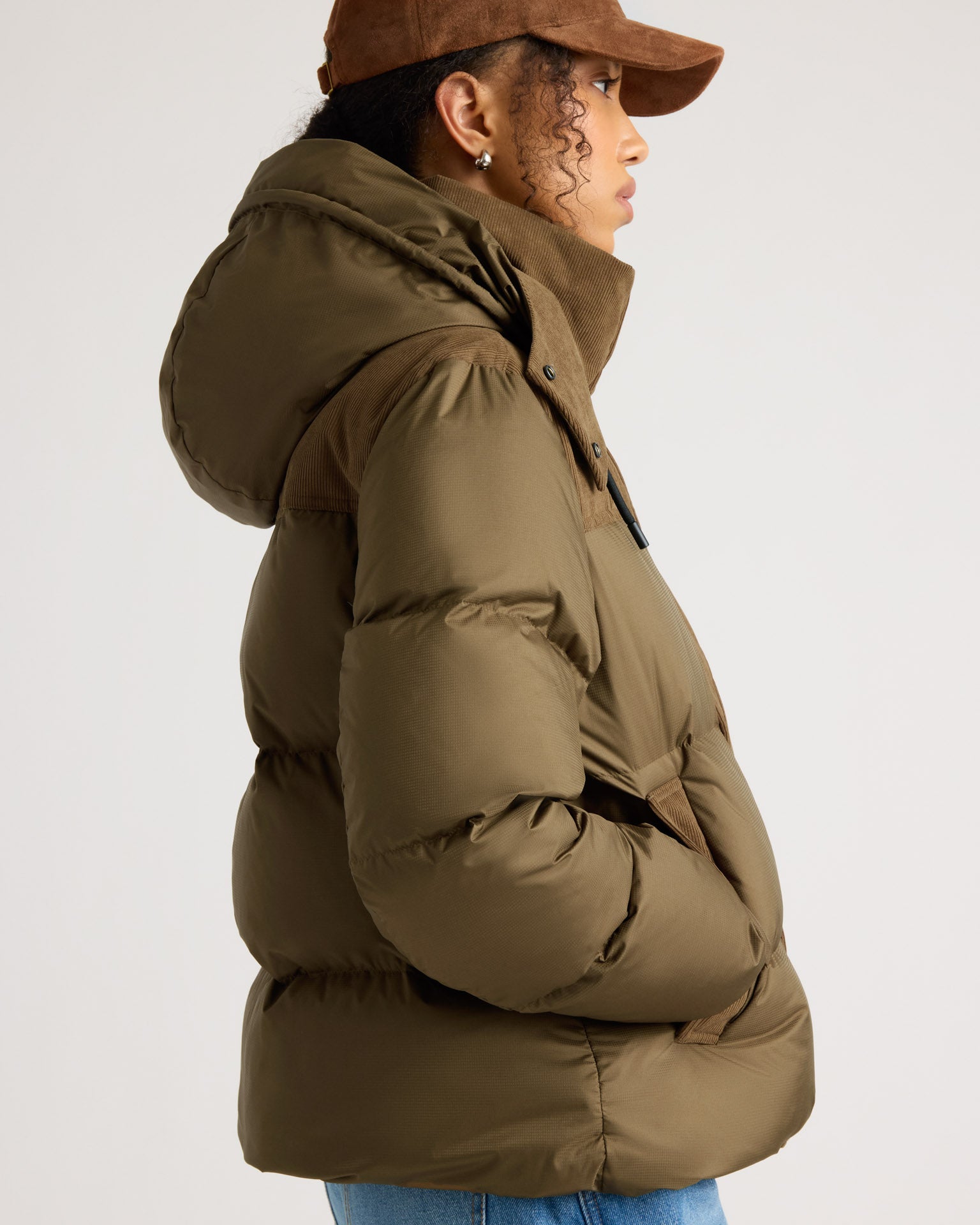 kanuk-bellevue-manteau-matelass-court-capuche-femme image 6